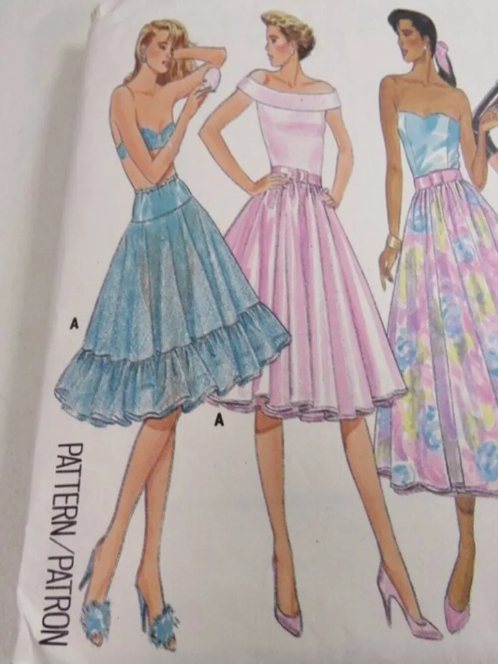 Butterick 4788 Full Volume Formal Skirt & Crinoline Underskirt Pattern UNCUT